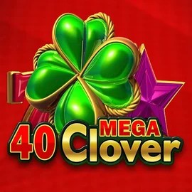 40 Mega Clover slot visual from Amusnet Interactive available on lucky-wavecasino.com