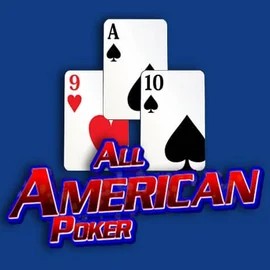 All American Poker logo by RTG (Reel Time Gaming) at Lucky Wave Casino