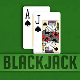 Blackjack (Relax Gaming) slot logo by Relax Gaming at Lucky Wave Casino