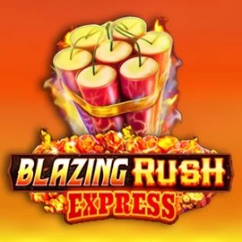 Blazing Rush Express logo by AreaVegas Lucky Wave Casino