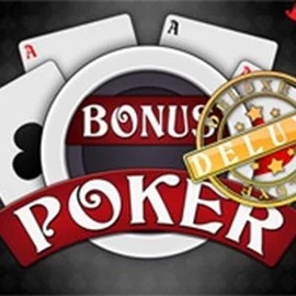 Bonus Poker Deluxe - 3 Hands slot logo by RTG (Reel Time Gaming) at Lucky Wave Casino