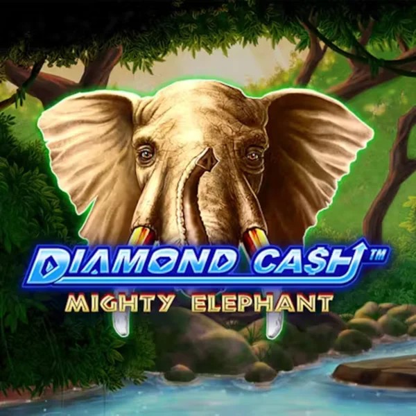 Diamond Cash Mighty Elephant logo by Greentube at Lucky Wave Casino