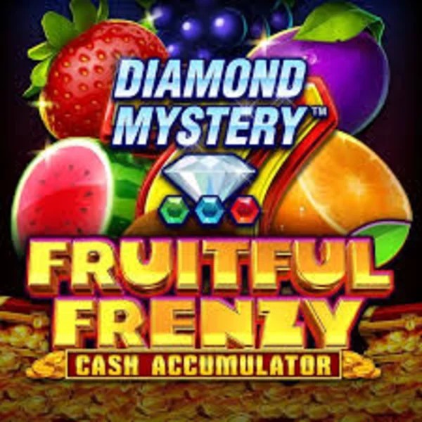 Diamond Mystery Fruitful Frenzy Cash Accumulator by Greentube, showcased at lucky-wavecasino.com – game logo