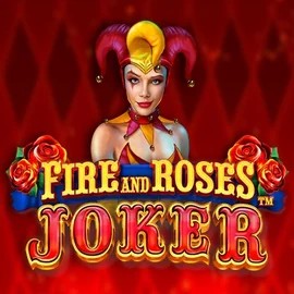 Official Slots logo: Fire and Roses Joker by Triple Edge Studios at Lucky Wave Casino