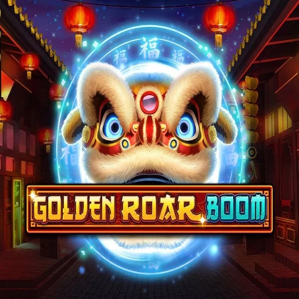 Golden Roar BOOM slot visual from Greentube available on lucky-wavecasino.com