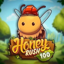 Honey Rush 100 casino game by Play’n GO – featured logo at Lucky Wave Casino