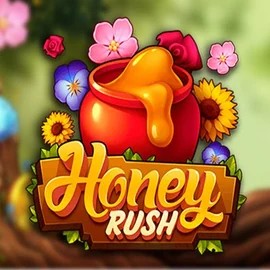 Slots logo of Honey Rush from Play’n GO at Lucky Wave Casino