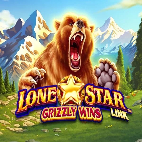 Lone Star Link Grizzly Wins slot logo by Greentube at Lucky Wave Casino