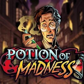 Potion of Madness slot logo by Play’n GO at Lucky Wave Casino