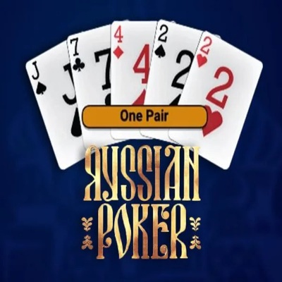 Russian Poker by OneTouch Games, showcased at lucky-wavecasino.com – game logo