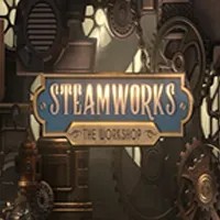 Steamworks The Workshop slot icon by Peter &amp; Sons, available at Lucky Wave Casino