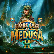 Stone Gaze of Medusa 2 casino game by Stakelogic – featured logo at Lucky Wave Casino