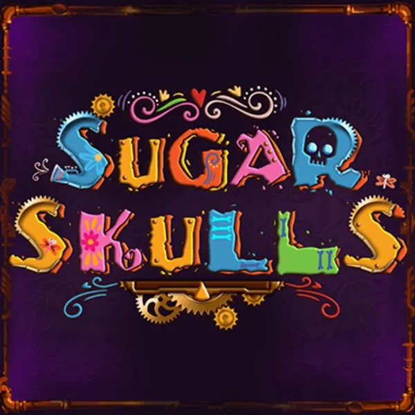Enjoy Sugar Skulls by Booming Games – logo hosted on lucky-wavecasino.com