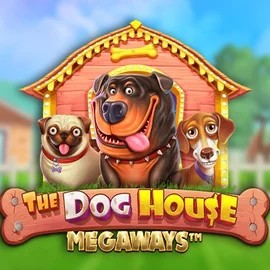 The Dog House Megaways slot logo by Pragmatic Play at Lucky Wave Casino