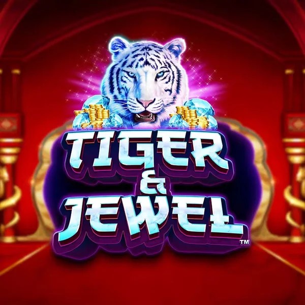 Tiger and Jewel slot visual from Greentube available on lucky-wavecasino.com