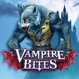 Vampire Bites online game logo by Amusnet Interactive on lucky-wavecasino.com
